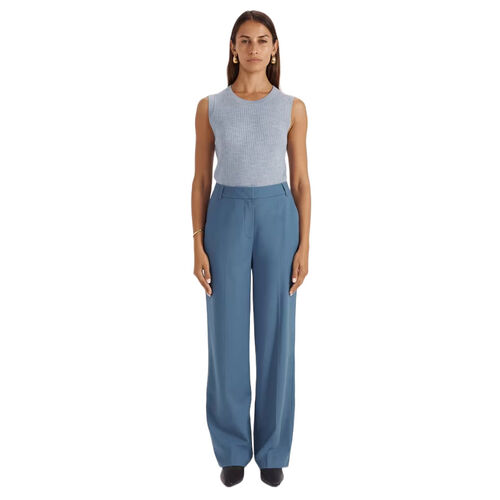 SABA Celeste Wool Straight Leg Pant